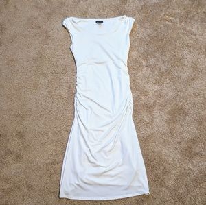 EUC Moda International White Dress Size Small